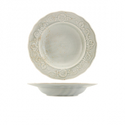 Reverie Porcelain Iris Deep Winged Plate 26.5cm