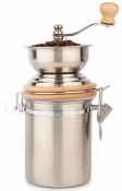 La Cafetiere Manual Coffee Grinder, Stainless Steel