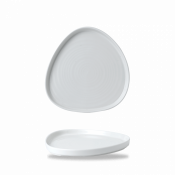 Churchill White Triangle Walled Chefs Plate 10 1/4inch