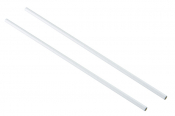 Paper Bottle Straw White 10.5inch x250