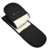 MasterClass Deluxe Professional Black Double Oven Glove - Black
