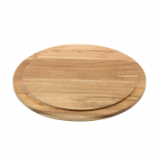 Round Wood Serving/ Cake Board 33cm