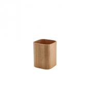 Light Wood Veneer Cutlery Holder