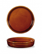 Churchill Rustics Brown Mezze Dish 20cm