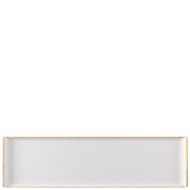 Churchill Plastic  Melamine Stonecast Rectangular Buffet Tray 22inchX6inch