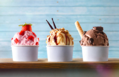 Ice Cream Cups & Lids