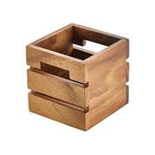 Acacia Wood Boxes, Risers & Crates