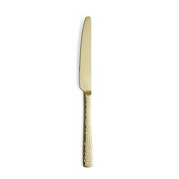 Felicity Table Knife Hammered Champagne