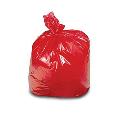 Red Glass Binbags Heavy Duty x100