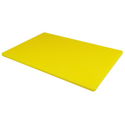 Chopping Board High Density Yellow 24x18x0.5"