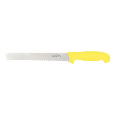 Colsafe Bread Knife Yellow 8Inch 20cm