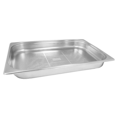 Gastronorm Perforated Stainless Steel 1/1 65mm 8.5L