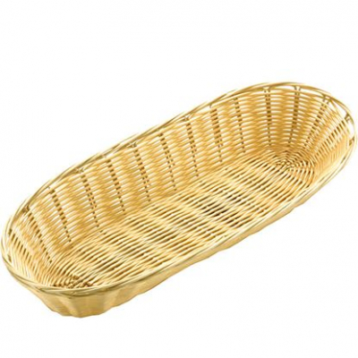 Poly Rattan Loaf Basket 15 x 38cm / 15" x 6"