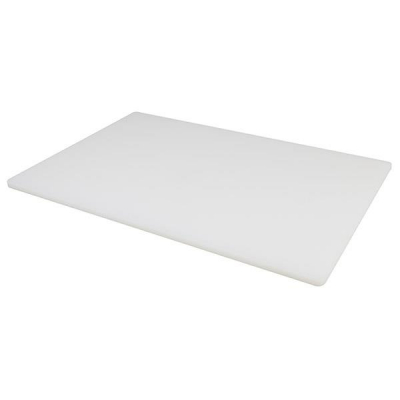Chopping Board High Density White 24x18x1"