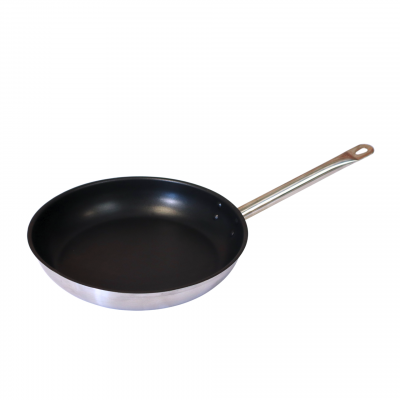 Frying Pan Non-Stick Stainless Steel 11Inch/28cm (Induction Compatible)