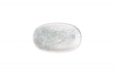 Smoky Matte Blue Oval Ramekin 10cm