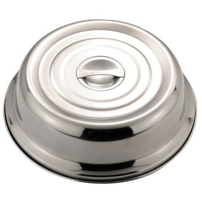 Plate Cover Stainless Steel 10.5x3Inch/26.5x7.5cm