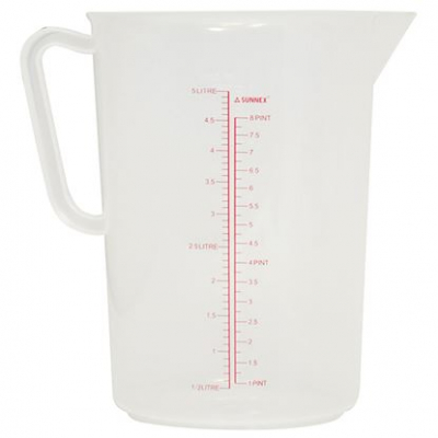 Measuring Jug Polypropylene 5L
