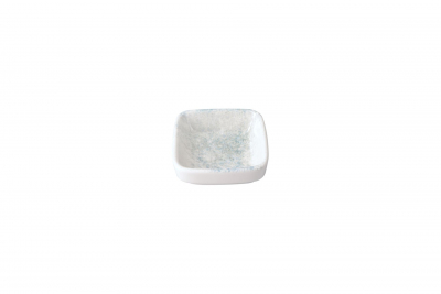 Smoky Matte Blue Square Ramekin 7cm