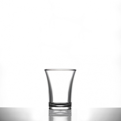 Econ Shot Reusable Clear 35ml UKCA (To Brim) x100