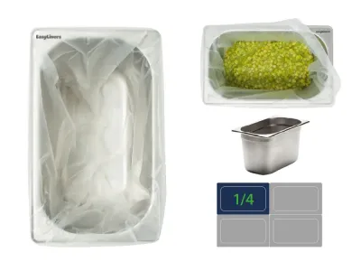 Gastronorm & Bain Marie Tray Liners 1/4 x100