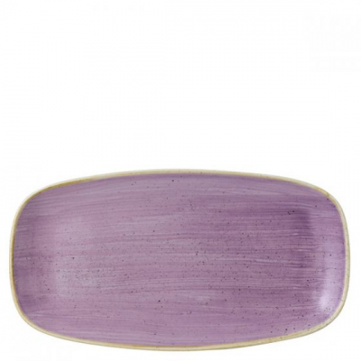 Churchill Stonecast Lavender Chefs Oblong Plate 13 7/8X7 3/8"