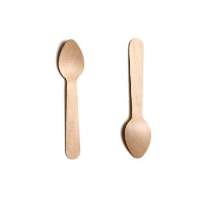 Wood Teaspoons x100