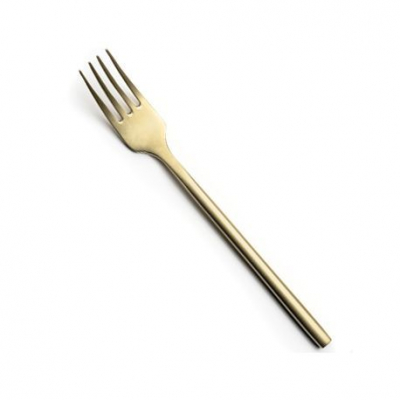 Diplomat Table Fork Vintage Champagne PVD