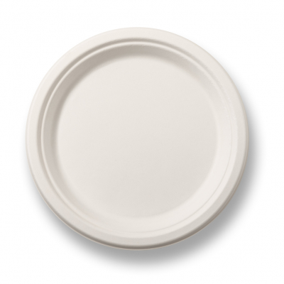 Bagasse Round Plate 9Inch x500