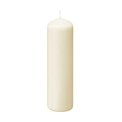 Pillar Candle Ivory 250x80mm x6