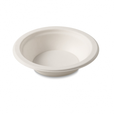 Bagasse Round Bowl 8oz x1000