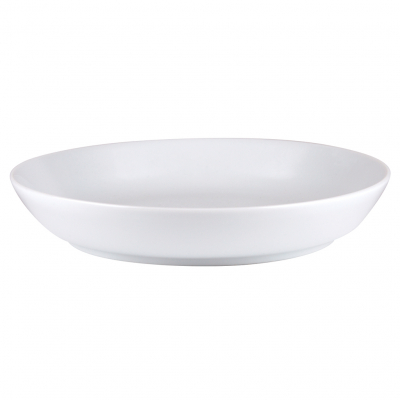 Nordika White Deep Plate 24cm