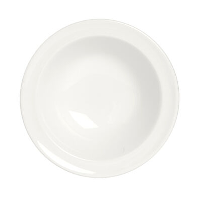 Simplicity White Fruit Stone Rim 16.5cm (6 1/2")