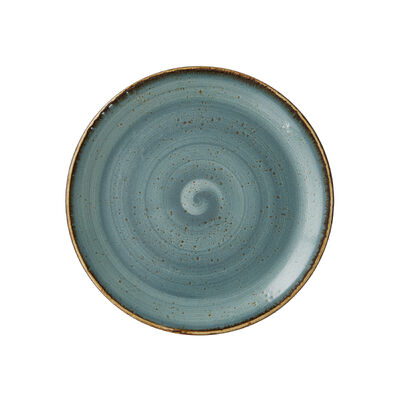 Steelite Craft Blue Plate Coupe 23cm 9"