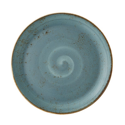 Craft Blue Coupe Plate 28cm (11Inch)