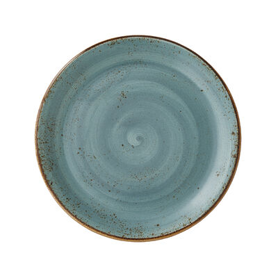 Craft Blue Coupe Plate 25.25cm (10")