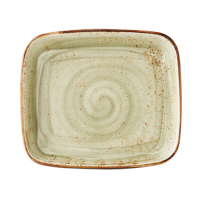 Steelite Craft Green Roaster L/S 35.5 x 30.5cm 14Inch x 12Inch