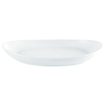DISCONTINUED Porcelite Oval Bistro Platter 34cm/13.5"