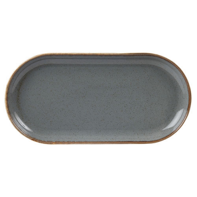 Storm Narrow Oval Plate 32x20cm/12.5x8Inch