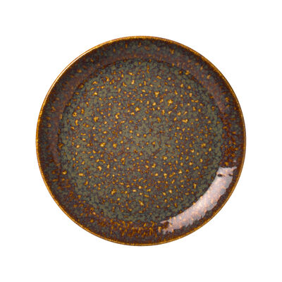 Steelite Vesuvius Amber Plate Coupe 20.25cm (8Inch)