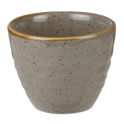 Churchill Stonecast Grey Ripple Dipper Pot 2oz