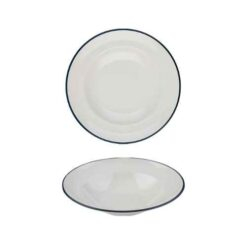 Modest Navy Pasta Plate 25cm / 9.75" 420ml / 17.75oz