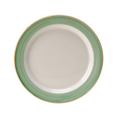 Rio Green Slimline Plate 27cm (10 5/8Inch)