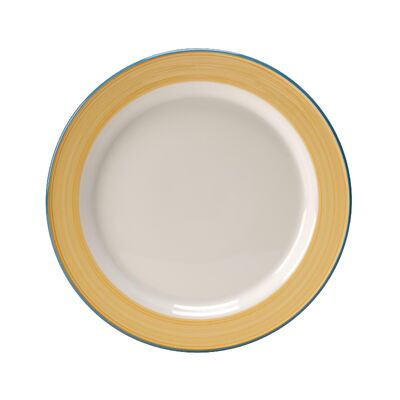 Steelite Rio Yellow Plate Slimline 27cm 10 5/8"