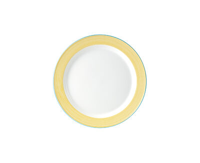 Steelite Rio Yellow Plate Slimline 15.75cm 6 1/4Inch
