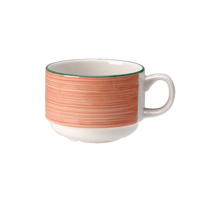 Steelite Rio Pink Cup Stkg S.line 20cl 7oz