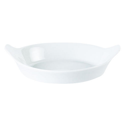 Porcelite Oven-to-Tableware Round Eared Dish 18cm/7.25Inch