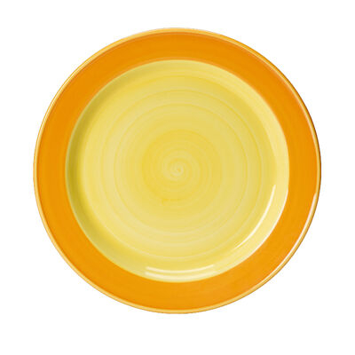 Freedom Yellow Slimline Plate 23cm (9Inch)