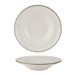 Modest Green Pasta Plate 25cm / 9.75"? 420ml /? 17.75oz