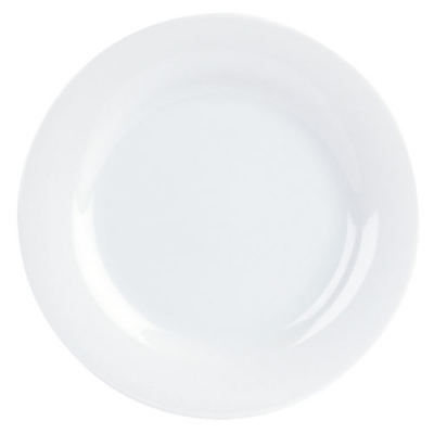 Porcelite Banquet Wide Rim Plate 20cm/8Inch
